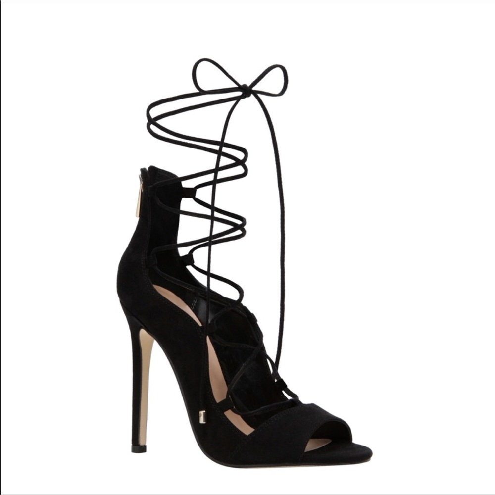 New lace up heels